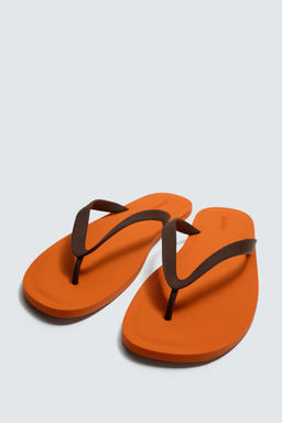 SANDALIA TIRAS / Naranja - Zara фото 5