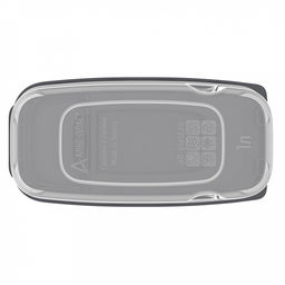 Контейнер для сыпучих продуктов 1л, 17х8,5х10,5см, полипропилен, графит (Россия) - Домашняя мода фото 4