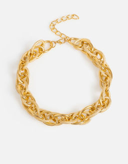 10206280008 Колье жен. Rebel золотистый - Concept club фото 4