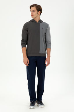 Мужской свитшот антрацитового цвета Неожиданная скидка в корзине - U.s. polo assn фото 4