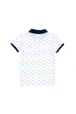 Белая футболка с воротником-поло для мальчика Неожиданная скидка в корзине - U.s. polo assn фото 3