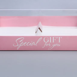 Цена за 5 шт. Коробка кондитерская для муссовых пирожных «Love», 17.8×17.8×6.5 см