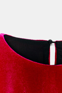 VELVET BALLOON TOP - Zara фото 9