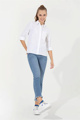 Женские голубые джинсовые брюки Неожиданная скидка в корзине - U.s. polo assn фото 3