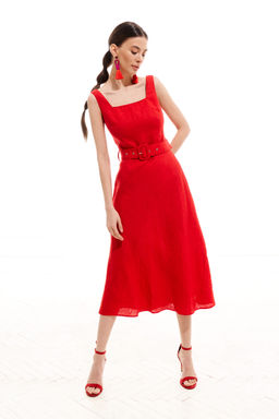 Платье 1995 (Лен - 100%) - Elletto фото 4