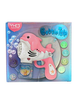 Генератор мыльных пузырей «Дельфинчик», световые эффекты, работает от батареек