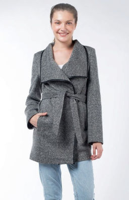 Пальто демисезонное (пояс)