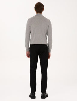 Siyah Slim Fit Kanvas Pantolon - Pierre cardin фото 4