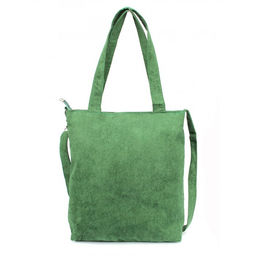 Сумка женская текстиль LIU-02-40 (шоппер) -mpl, 1 отд, плечевой ремень, вельвет зеленый 262054 - Adelia фото 2