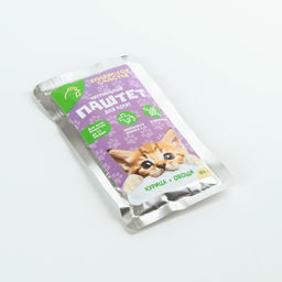 Пушистое счастье Беззерновой паштет курица+овощи, 80 г для котят  фото 3