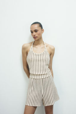 Top halter en punto pointelle - H&m фото 4