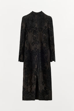 ZW COLLECTION LIMITED EDITION JACQUARD VELVET COAT - Zara фото 4