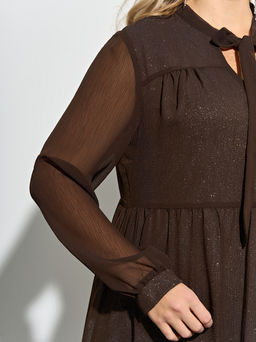 Платье 0060-2а шоколад - Aquarell фото 7