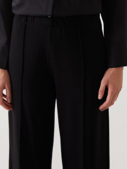 Beli Lastikli Geni? Pa?a Kad?n Pantolon