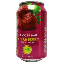 Безалкогольный напиток со вкусом клубники Vinut, Вьетнам, 330 мл