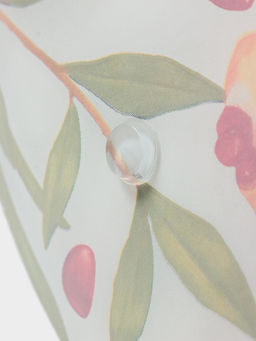 Фруктовница Доляна Гранат, d=20/25 см, h=24 см, стекло, рисунок  фото 4