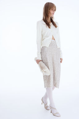 Cardigan en punto fino - H&m фото 18