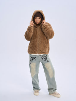 Куртка плюшевая утепленная