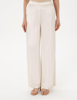 Ekru Loose Fit Kanvas Pantolon - Pierre cardin фото 2