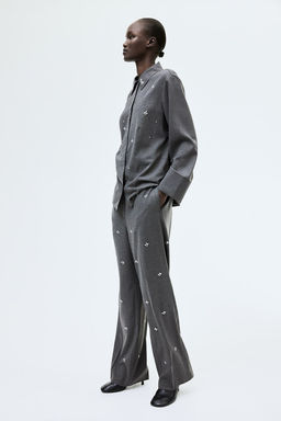 Pantalon con strass - H&m фото 4