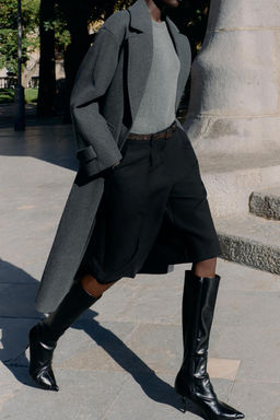 LONG BERMUDA SHORTS WITH BELT - Zara фото 14