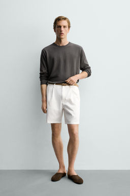 JERSEY REGULAR FIT ALGOD?N - LINO / Gris