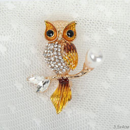 Брошь Сова / 2955 /уп 24/