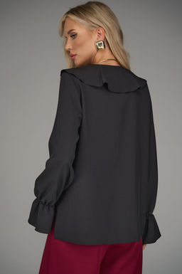 Блузка Мишель (чёрный) - Эльза фото 21
