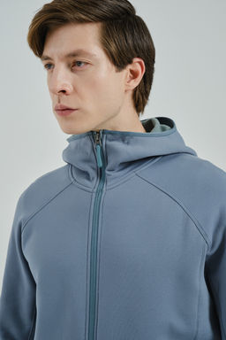 Толстовка на молнии утепленная GUANJUN Синий - Anta фото 3