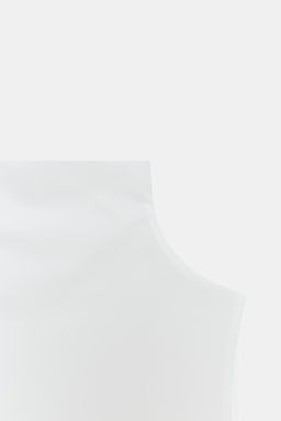 TOP CUELLO ALTO / Blanco - Zara фото 9