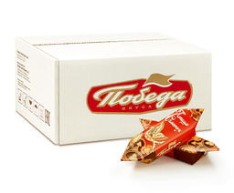 Конфета вафельная "Птица счастья" с начинкой из тертого миндаля в сливочном шоколаде, 1,5 кг