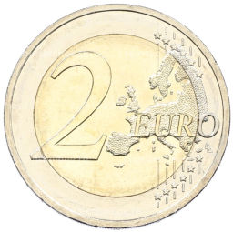 2 евро 2025 года D Германия 35 лет объединению Германии