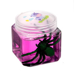 Цена за 12 шт. Лизун - слайм «Пауки», МИКС