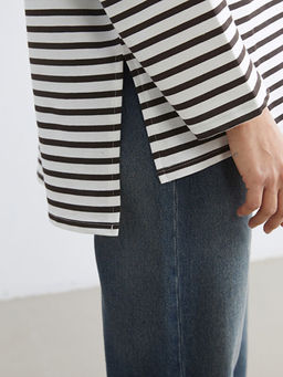 ?izgili Oversize Kad?n Sweatshirt Tunik