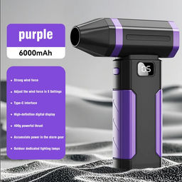 Мощный воздуходувка 450000 Мини-турбореактивный вентилятор RPM, высокоскоростной турбо-сильный вентилятор