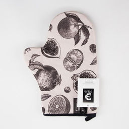 Варежка-прихватка «Healthy life» 20×28 см, саржа, 100% хлопок, ватин 250 г/м²
