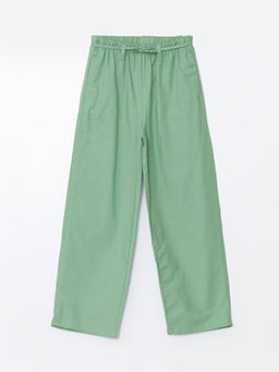 Beli Lastikli Wideleg K?z ?ocuk Pantolon