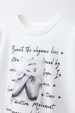 BALLET PHOTOGRAPHY T-SHIRT - Zara фото 3