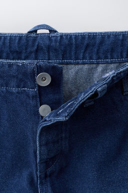 JEANS EXTRA WIDE LEG / Azul fl?or - Zara фото 3
