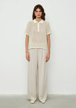 Bej Polo Tisort - Mavi фото 2