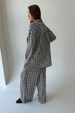 Костюм женский SET001/13/Серый, черный, белый - M&G all natural фото 8