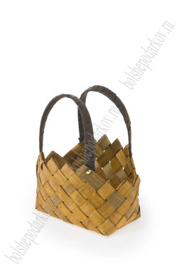 Корзина из секвойи 20*10*12 см (SF-7968) светло-коричневый