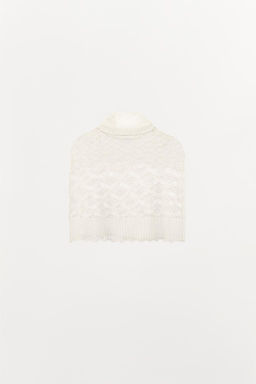 KNITTED CAPE - Zara фото 4