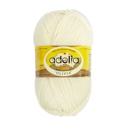 Пряжа ADELIA OLIVIA 60% акрил, 40% шерсть 5 шт. х 100 г 250 м  10 м