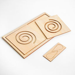 Развивающая игрушка нейротренажер для детей Межполушарная доска. Простые фигуры - Лесная мастерская фото 5