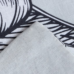 Постельное бельё Этель 2 сп Gray tropics 175х215 см, 200х220 см, 70х70 см - 2 шт фото 11