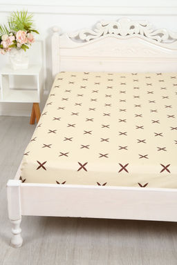 Простыня на резинке сатин Искушение-компаньон