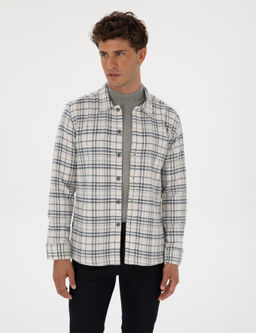 Lacivert Comfort Fit Uzun Kollu G_mlek - Pierre cardin фото 3