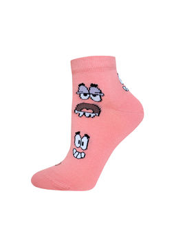 Цена за 2 пары. Носки с рисунком БРЕСТСКИЕ НОСКИ ЖЕНСКИЕ 1146 SPONGEBOB (укороченные)