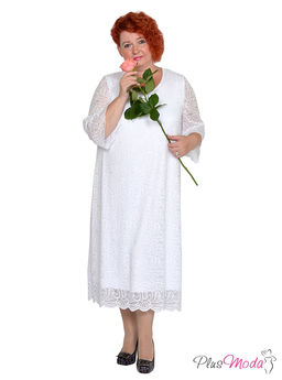 Платье Модель №1699 размеры 44-84 - Plusmoda фото 5